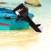 Liffshsy Long Shaft 169CC 12HP Outboard Motor Boat Engine, 2-Stroke Double Cylinders CDI Gas Powered Outboard Engine with Water Cooling System Heavy Duty Fishing Boat Motor view 2