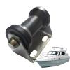 Spool Stationary Keel Roller | Galvanized Steel Boat Trailer Rollers with Brackets,Fixed Coil Keel Roller,Keel Roller Assembly Kit for 2-3 Inches Trailer Tongue Frame view 1