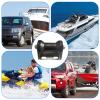 Spool Stationary Keel Roller | Galvanized Steel Boat Trailer Rollers with Brackets,Fixed Coil Keel Roller,Keel Roller Assembly Kit for 2-3 Inches Trailer Tongue Frame view 4