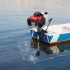 4-Stroke 4HP Outboard Boat Engine Motor 53.2CC 144F Air Cooling Marine Boat Motor Handle Steering Outboard Motor suitable for small boats of 7.5-16.4ft view 2