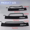Shakven Portable Baseball Bat Storage Bag | Bat Bag For Travel & The Go, Thickened Flannel, Black, 68cm x 78cm x 88cm view 4