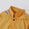 Kids Raincoat with Hood, Toddler Lightweight Rain Jacket, Children Rainwear, Boy Girl Waterproof Rain (Yellow, 4 Years) view 4