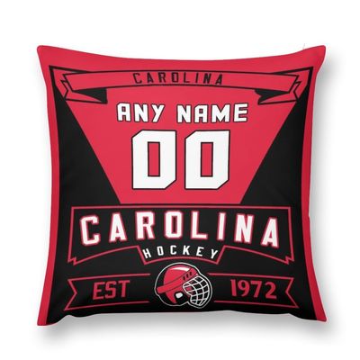 Xciunmi Custom Hockey Pillow Personalized Name Number Fans Gift Bedroom Item for Men Women Youth Kid Decorative for Living Room