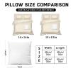 Xciunmi Custom Hockey Pillow Personalized Name Number Fans Gift Bedroom Item for Men Women Youth Kid Decorative for Living Room view 2