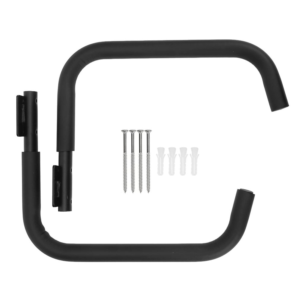 Kayak Wall Mount Rack Space Saving Easy Installation Sturdy Kayak Heavy Duty Steel Wall Hangers Surfboard Holder Wall Mount Bracket for Both Indoor and Outdoor Storage
