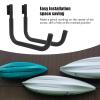Kayak Wall Mount Rack Space Saving Easy Installation Sturdy Kayak Heavy Duty Steel Wall Hangers Surfboard Holder Wall Mount Bracket for Both Indoor and Outdoor Storage view 3