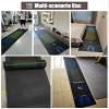 CUIYMXSC Multifunctional Jump Rope Training Mat, Long Jump Test Board Double Side Non Skid, Exercise Fitness Yoga Practice Pad (Kids) view 2