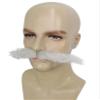BC GOODS BY Men's Mechanical Genius Headwear with Curly Mustache Flame-Retardant Synthetic Fiber, Grey view 2