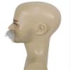 BC GOODS BY Men's Mechanical Genius Headwear with Curly Mustache Flame-Retardant Synthetic Fiber, Grey view 3