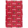 LOGOVISION Illinois State University Blanket, 36x58 Logo Pattern SilkyTouchBlanket view 2
