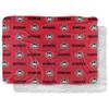 LOGOVISION St Cloud State University Blanket, 60x80 Logo Pattern SilkyTouchSherpaBlanket view 1
