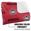 LOGOVISION St Cloud State University Blanket, 60x80 Logo Pattern SilkyTouchSherpaBlanket view 3