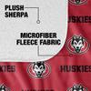 LOGOVISION St Cloud State University Blanket, 60x80 Logo Pattern SilkyTouchSherpaBlanket view 4