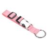 PATIKIL Luggage Connector Straps, 1Pcs Jacket Grip Travel Belt, Add a Bag Luggage Strap with D-Ring Hook/Buckle for Baggage Suitcase Backpack,Pink view 1