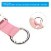 PATIKIL Luggage Connector Straps, 1Pcs Jacket Grip Travel Belt, Add a Bag Luggage Strap with D-Ring Hook/Buckle for Baggage Suitcase Backpack,Pink view 3