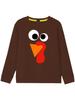 Remimi Turkey Sweatshirt For Kids Long Sleeve Thanksgiving Shirts Boys Turkeys Printed Thankful Pullover Shirts 11-12 Years