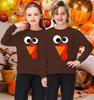Remimi Turkey Sweatshirt For Kids Long Sleeve Thanksgiving Shirts Boys Turkeys Printed Thankful Pullover Shirts 11-12 Years view 3