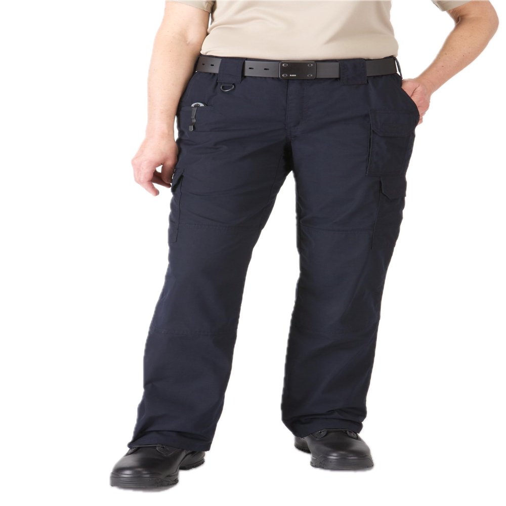 5.11 Tactical Women's Taclite Pro Ripstop Pants, Regular Fit, 8 Pockets, Style 64360ABR, Dark Navy, Women's 20 Long