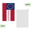 ASEDFGT Flag of The Cherokee Braves Golf Towel 16 x 24 Inch Golf Towels for Golf Bags Polyester Golf Towel with Carabiner Clip Men and Women Golf Accessories view 2