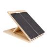 DYNWAVE Slant Board Calf Stretcher Squat Wedge Folded Portable Adjustable Wood Leg Stretch Foot Incline Board for Home Gym Workout