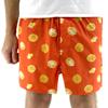 ROCK ATOLL Men's Fun Beagle Dog Shark Raccoon Pig Bison Print Boxer Shorts S-XXL (Medium, Orange Waffle Print) view 2