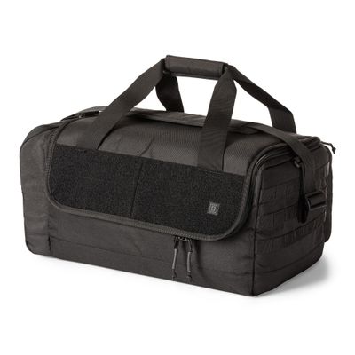 5.11 Tactical Range Ready Trainer Bag, Molle Duffle Pack with Shoulder Strap for Secure EDC Training, Storage & Competition, Style 56567ABR, Black