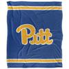 LOGOVISION University of Pittsburgh Blanket, 50x60 Primary Logo SilkyTouchBlanket view 1