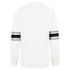 47 Men's White Carolina Panthers Gridiron Premier Brex Long Sleeve T-Shirt view 3