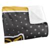 LOGOVISION DePauw University Blanket, 60x80 Logo Dots SilkyTouchBlanket view 3