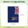 ASEDFGT Flag of South Georgia and The South Sandwich Islands Golf Towel 16 x 24 Inch Golf Towels for Golf Bags Polyester Golf Towel with Carabiner Clip Men and Women Golf Accessories view 4
