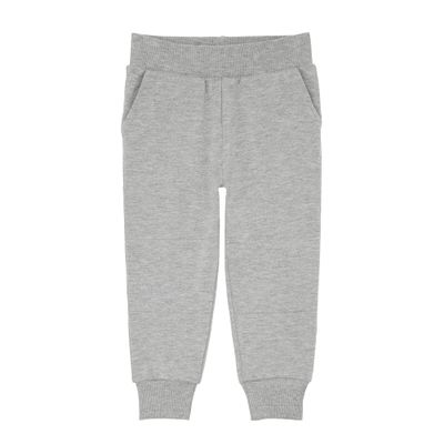 Little Sleepies Joggers for Boys & Girls, Soft Toddler Sweatpants, Baby Boys Pants, Elastic Waistband (Size 4T, Heather Gray)