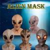 Alien Mask Latex Full Head Realistic Masks Fancy Dress for Halloween Carnival Costume Party Alien Latex Full Head Masks view 2