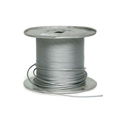 FORZA Premium Ultra-Durable Wire Hanging Net Kit - Suitable for Indoor and Outdoor Use (4mm Galvanised Steel Cable (100m))