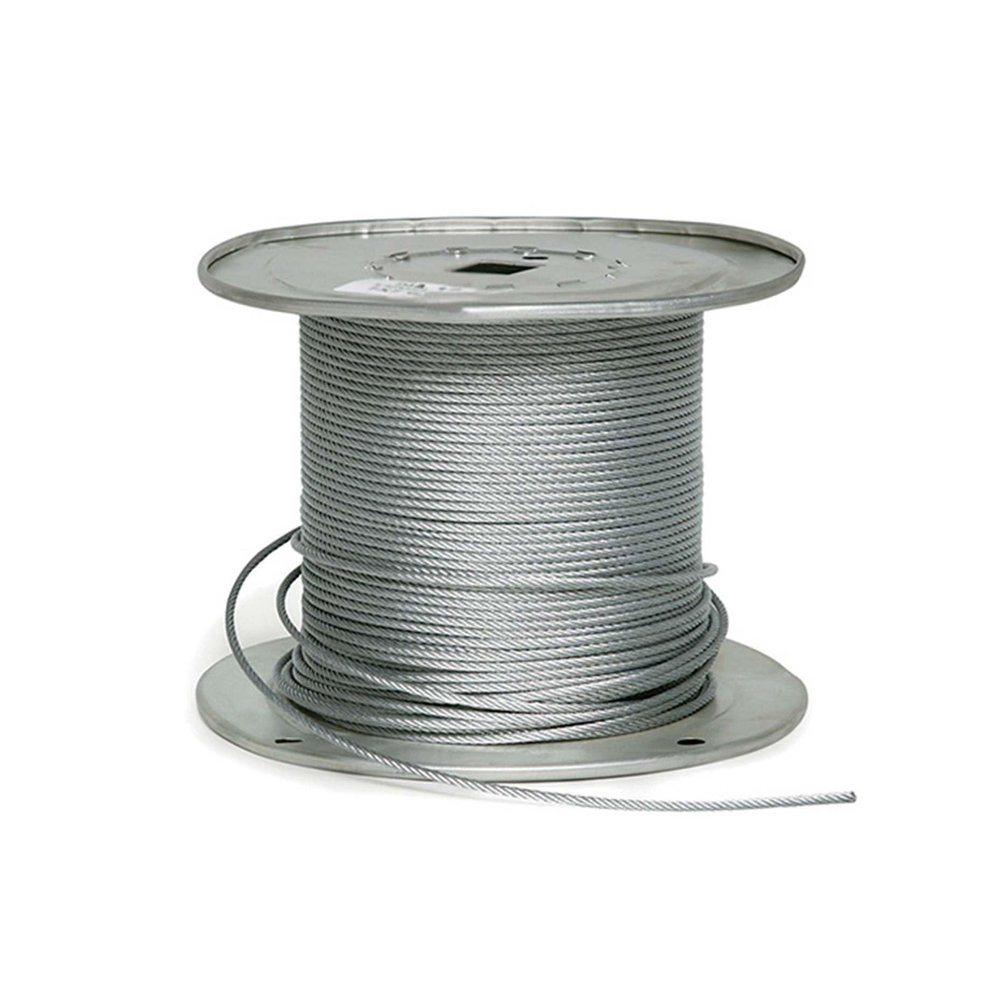 FORZA Premium Ultra-Durable Wire Hanging Net Kit - Suitable for Indoor and Outdoor Use (4mm Galvanised Steel Cable (100m))