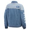 WEAR by Erin Andrews Women's Buffalo Bills Full-Button Denim Jacket view 4