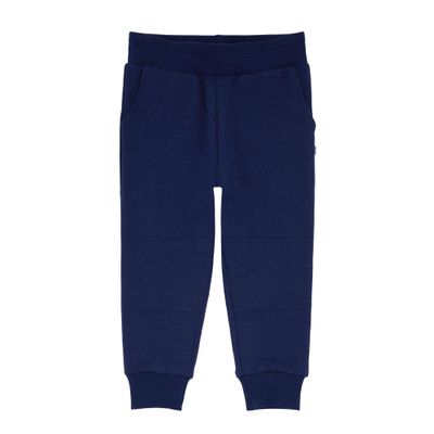 Little Sleepies Joggers for Boys & Girls, Soft Toddler Sweatpants, Baby Boys Pants, Elastic Waistband (Size 5, Navy)