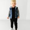 Little Sleepies Joggers for Boys & Girls, Soft Toddler Sweatpants, Baby Boys Pants, Elastic Waistband (Size 5, Navy) view 2
