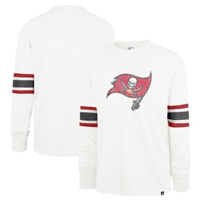 47 Men's White Tampa Bay Buccaneers Gridiron Premier Brex Long Sleeve T-Shirt