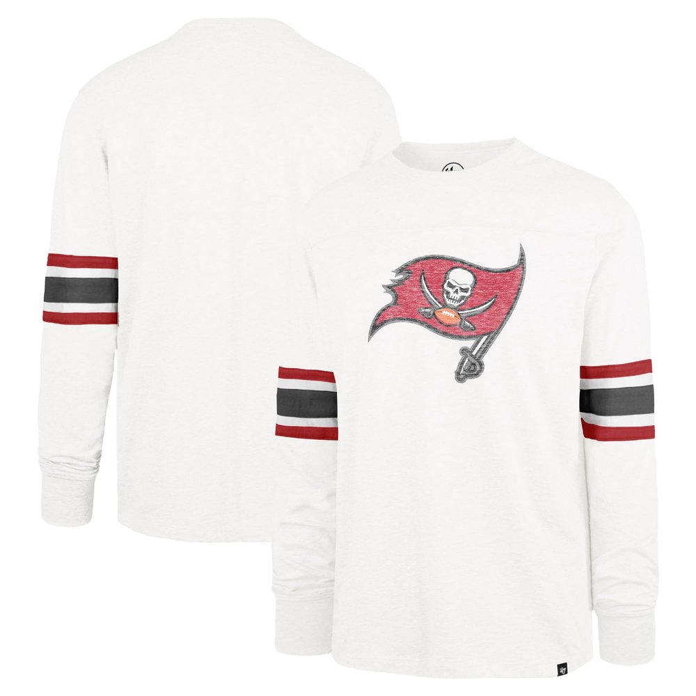 47 Men's White Tampa Bay Buccaneers Gridiron Premier Brex Long Sleeve T-Shirt