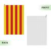 ASEDFGT Flag of Catalonia Golf Towel 16 x 24 Inch Golf Towels for Golf Bags Polyester Golf Towel with Carabiner Clip Men and Women Golf Accessories view 2