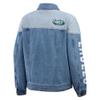 WEAR by Erin Andrews Women's Philadelphia Eagles Full-Button Denim Jacket view 4