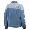 WEAR by Erin Andrews Women's Cincinnati Bengals Full-Button Denim Jacket view 4