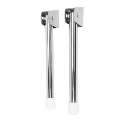 Focket 2pcs Stainless Steel Seat Support Swing Legs, 13in Seat Support Leg for Boat, Foldable Boat Bench Enhanced Stability Boat Seat Support Bracket Leg for Marine