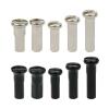 USYUHAIJUN 50PCS Brass Spoke Nipple 14G 13G 12G Mountain Road Bicycles Wheel E-Bike Scooter Bike Spoke Cap Brass Bike Part Coated(12G Silver 13mm) view 3