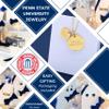 Stone Armory Necklace for Penn State Nittany Lions - 18K Gold-Plated Stainless Steel Jewelry Designed for Sensitive Skin - Adjustable 16-20in Chain, Gift for Penn State University Fans view 3