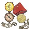 So You Can Always Find Your Way Back to Me Compass - Personalized Working Compass with Leather case, for him/her Bronze for Men- Luxury Gift view 1