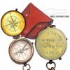 So You Can Always Find Your Way Back to Me Compass - Personalized Working Compass with Leather case, for him/her Bronze for Men- Luxury Gift view 2