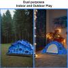 KidzAdventure 2 in 1 Indoor/Outdoor Tent for Kids, Double Layer PU1500 Waterproof, Lightweight & Easy Pop up Toddler/Kids Tent, Ideal for Backyard, Outside Camping, or Play Fort view 3