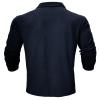 Mens Tactical Shirts Vintage Military Golf Shirts Long Sleeve Collared Button up T-Shirt Workout Athletic Shirt Tees view 3