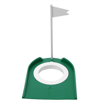 Drfeify Golf Putting Cup, Plastic Practice Golf Putting Cup & Flag Putt Training Aids with Adjustable Hole Accessories for Indoor Outdoor Golfing